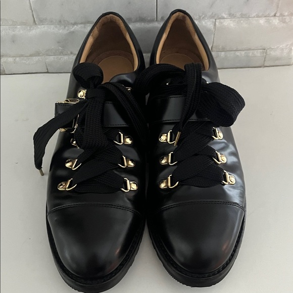 The Office Of Angela Scott Mr. Logan Black Lug Sole Oxford size EU 43 625$ - Picture 3 of 11